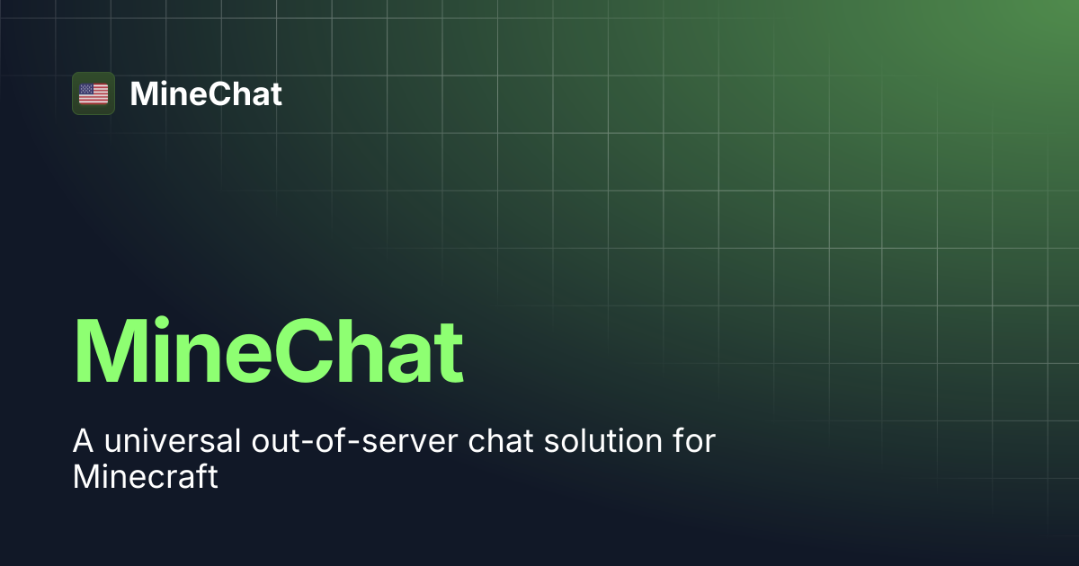 MineChat | English